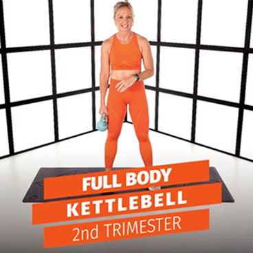 Full body kettlebell 2nd trimester exercise